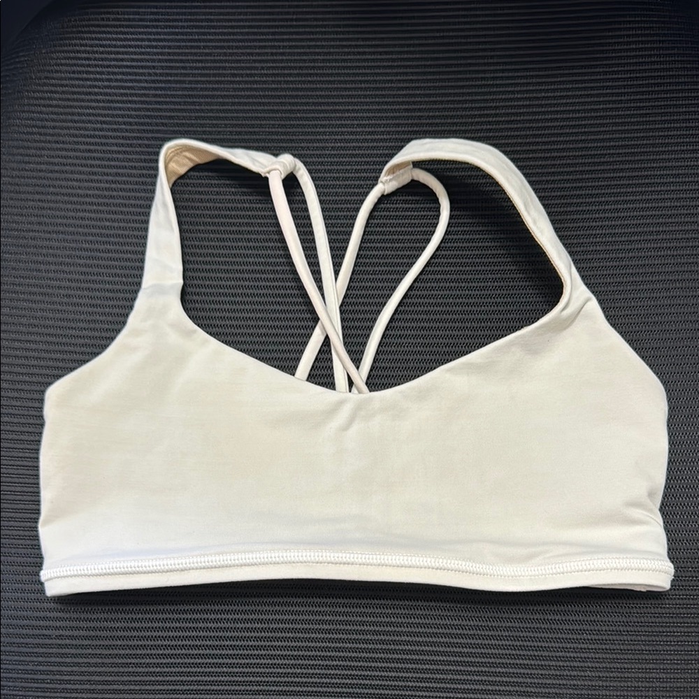 lululemon athletica White Sports Bra